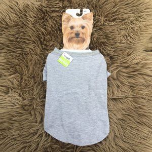 NWT Imagin8 grey dog t-shirt - size S